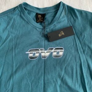 OVO steel blue tee